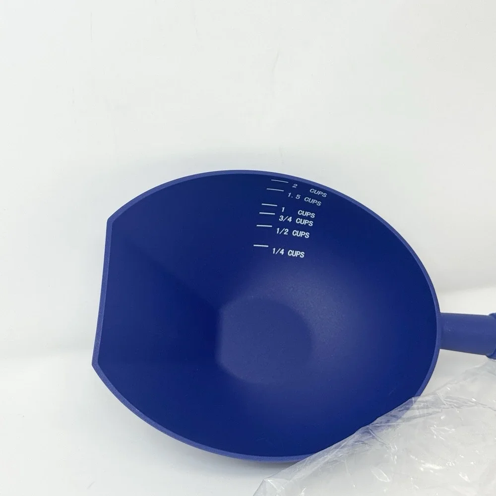 Kuhn Rikon Switzerland Scoop & Strainer Measuring Cups Kitchen Utensils 2 Cup